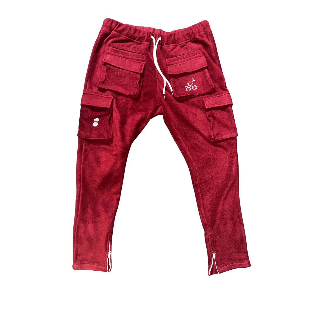 RED VELVET Cargo Sweats